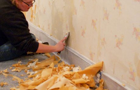 removing wallpaper